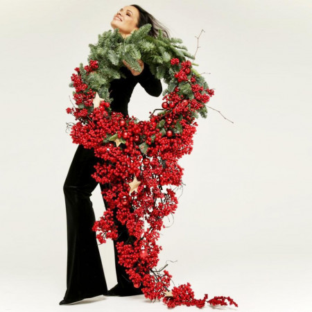 Венок Рождественский Кристмас АРТ 150см