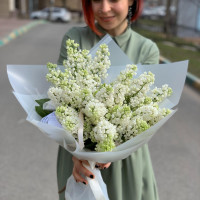 Букет белой * АРОМАТНОЙ СИРЕНИ *
