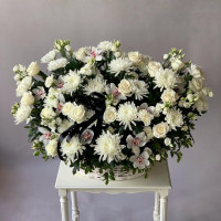 Корзина белая