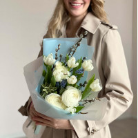 Букет ВЕСНА BLUE