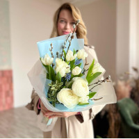 Букет ВЕСНА BLUE