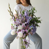 Букет СИРЕНЕВАЯ ДЫМКА