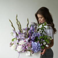 Букет СИРЕНЕВАЯ ДЫМКА