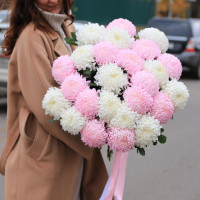 Букет ХРИЗАНТЕМЫ МИКС, 25 шт.