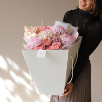 Букет РОЗОВОЕ ЗОЛОТО