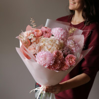 Букет РОЗОВОЕ ЗОЛОТО