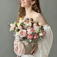 Композиция ЛЮБОВЬ, без орхидей