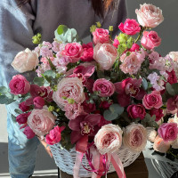 Корзина МАЛИНОВЫЙ МИКС