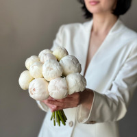 Букет ПИОНЫ, моно 11 шт