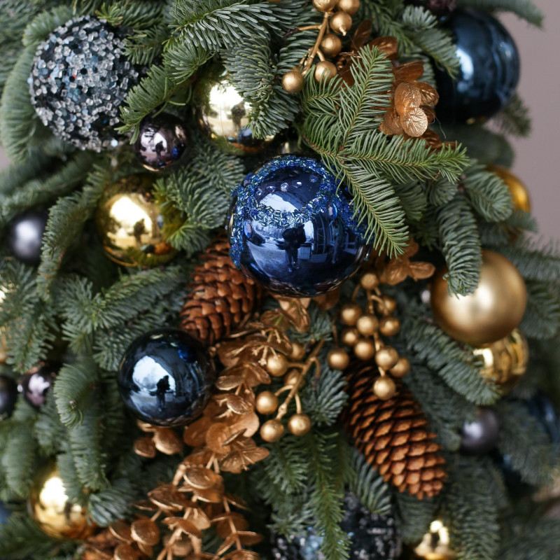 Елка из НАТУР пихты ИНДИГО, 110 см