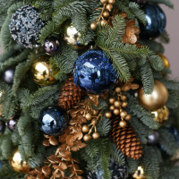 Елка из НАТУР пихты ИНДИГО, 110 см