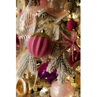 Елка с оформлением ГЛАМУР