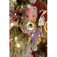 Елка с оформлением ГЛАМУР