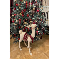 Елка с оформлением КРАСНЫЙ БАРХАТ, 2,5 м