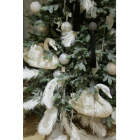 Елка с оформлением ЛЕБЕДИНОЕ ОЗЕРО