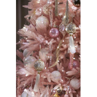 Елка с оформлением ПИНКИ ШАЙН 2.1 м с мишками