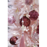 Елка с оформлением ПИНКИ ШАЙН 2.1 м с мишками