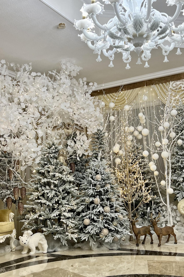 Сет елок ПРЕМИУМ ЗАСНЕЖЕННЫЙ ЛЕС