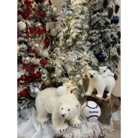 Сет елок с оформлением СНЕЖНАЯ СКАЗКА, 4 елки