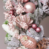 Венок ПУДРА ЛОШАДКА, 55 см