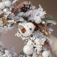 Венок СЕРЕБРО, 47 см