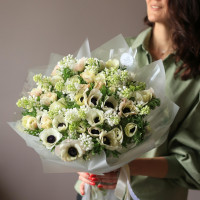 Букет СИРЕНЬ-АНЕМОН