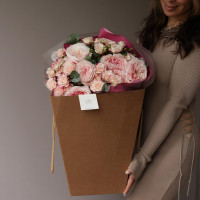 Букет из микса нежных роз МИЛЕДИ