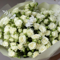 Букет кустовых роз САМАНТА