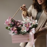 Нежные ОРХИДЕИ в ящичке *