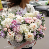 Корзина ШЕББИ ШИК, сиреневый