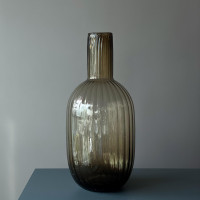Ваза стеклянная brown, 55 см