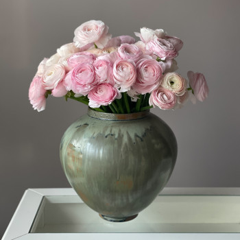 Керамическая ваза ретро-формы, размер M, 30 см
