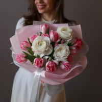 Букет РАНУНКУЛЮС-ТЮЛЬПАН