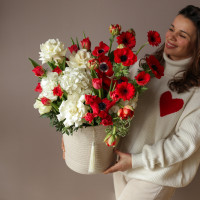 Арт-композиция в кашпо ТАНДЕМ