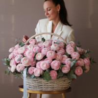 Корзина РАНУНКУЛЮСЫ, XXL *