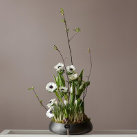 Композиция в вазе АНЕМОН