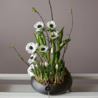 Композиция в вазе АНЕМОН