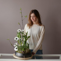 Композиция в вазе АНЕМОН