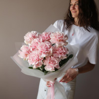 Монобукет * французских роз * Пинк Мондиал, 9 шт