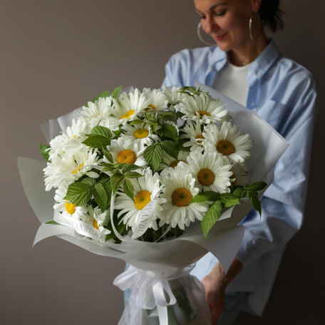Букет РОМАШКИ, 21 шт.