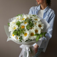 Букет РОМАШКИ, 21 шт.