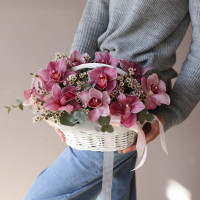 Корзина БАБОЧКИ ОРХИДЕЙ