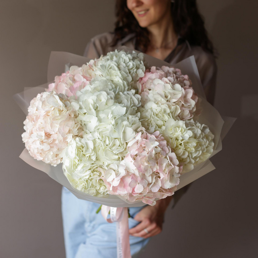 Монобукет ГОРТЕНЗИЯ МИКС, 31 шт.