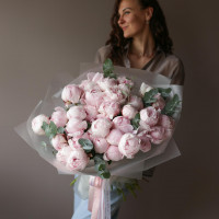 Монобукет * ПИОНЫ * 31 шт