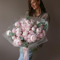 Монобукет * ПИОНЫ * 31 шт