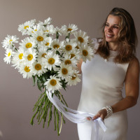 Монобукет РОМАШКИ, 31 шт