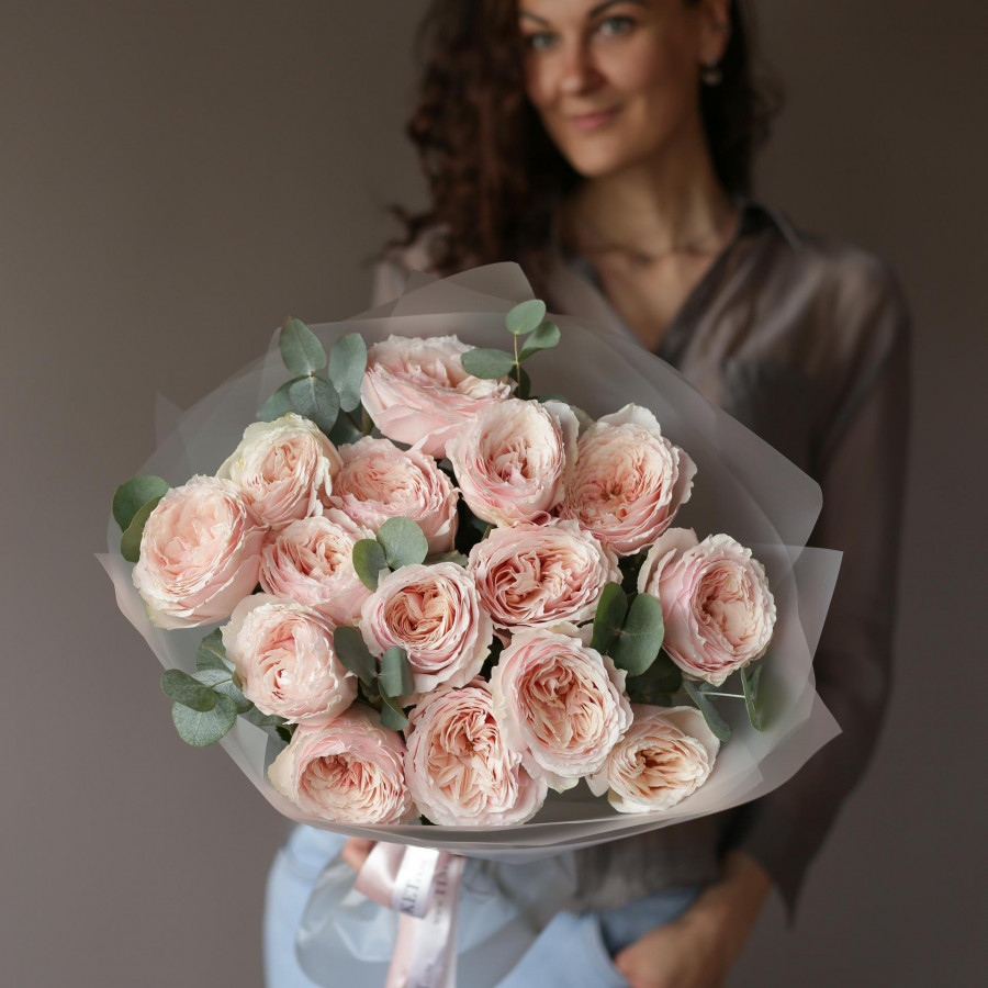 Монобукет * РОЗЫ ЦУМУГИ * 15 шт
