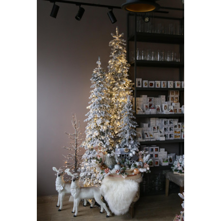 Елки (комплект) узкие с оформлением с оленятами