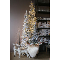 Елки (комплект) узкие с оформлением с оленятами