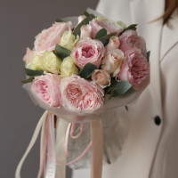 Букет с миксом роз КОМПЛИМЕНТ